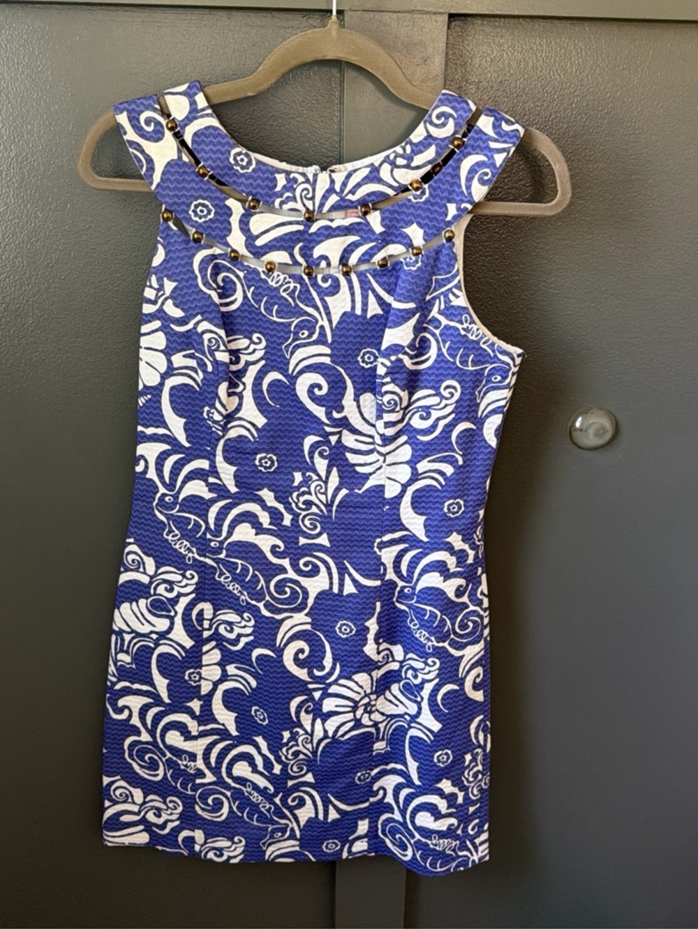 Lilly Pulitzer Patterned Sleeveless Shift Dress
